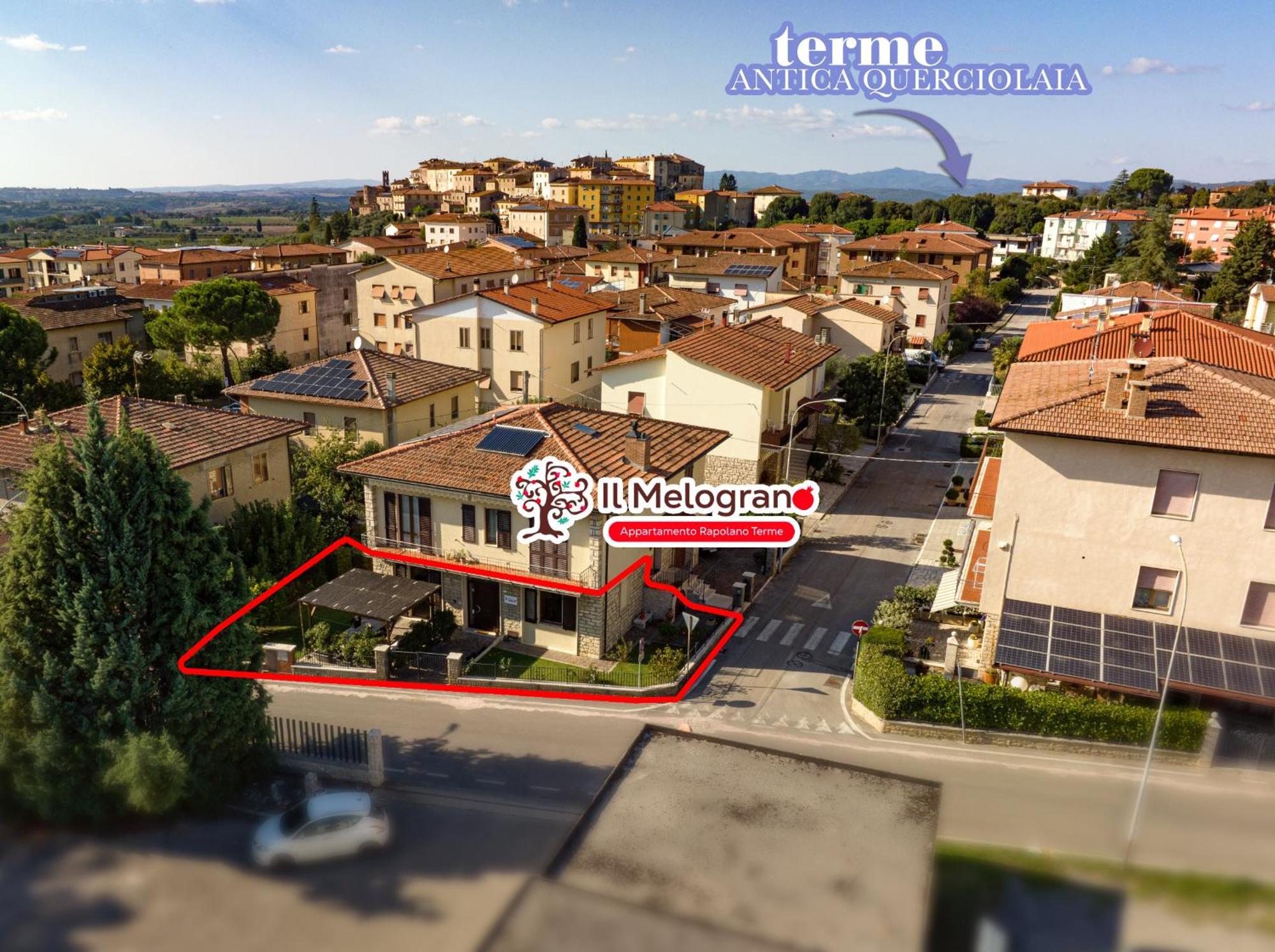 Appartamento Il Melograno Раполано Терме Екстериор снимка